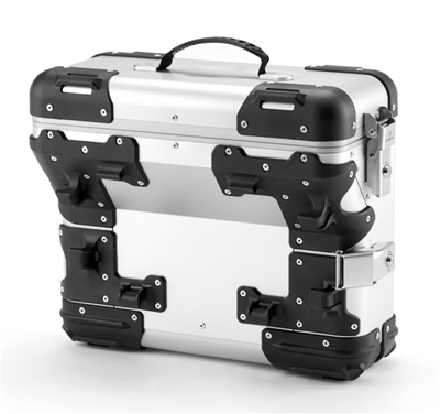 Produktfoto: Seitenkoffer Silber links