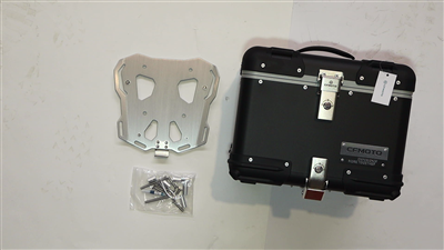 Produktfoto: Topcase Aluminium Schwarz